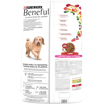 Imagen 3 de WeTap Purina Beneful Adulto Original Sabor Carne 10 Kg