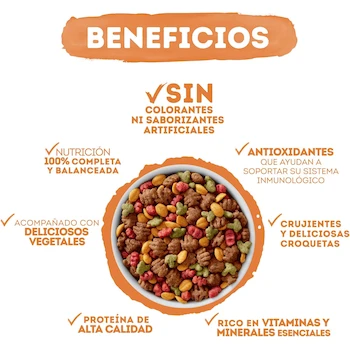 Imagen 4 de Purina Beneful Adulto Todos los Tamaños Salud Radiante Sabor Salmón 10 Kg