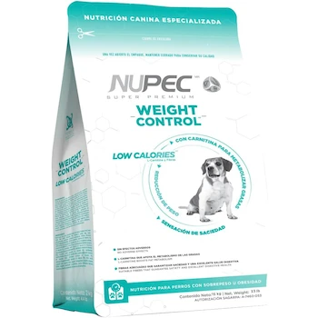 Imagen de referencia para Nupec Alimento para Perros Weight Control, Modelo 7503008553491, Presentación de 15 kg
