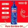 Miniatura de Dogelthy Pure Sardine Oil 450 ml - Aceite de Sardina Puro con Omega 3 para Perro - Suplemento de Aceite de Pescado 300 MG EPA + DHA por Dosis - para Croquetas o Dieta BARF