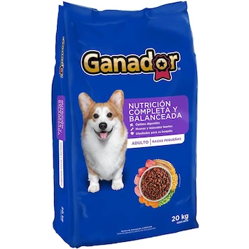 Imagen 4 de Croquetas para Perro Ganador Original Adulto Razas Pequeñas, Modelo B01FKNX3FU, 20 kg, Color Azul