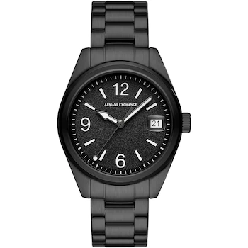 Imagen de referencia para Armani Exchange A|X Men's Three-Hand Date Black Stainless Steel Watch Model AX1422 Kilian 42mm Negro