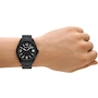 Miniatura de Armani Exchange A|X Men's Three-Hand Date Black Stainless Steel Watch Model AX1422 Kilian 42mm Negro