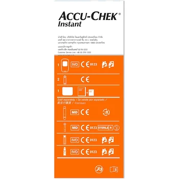 Imagen 3 de Kit Glucómetro Accu-Chek Instant + Dispositivo de Punción Softclix + 50 Tiras Reactivas