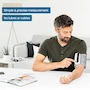 Miniatura de Beurer BM59 Baumanómetro de Brazo Tensiometro Digital Brazalete Ajustable 22-42 cm Batería Recargable USB-C Dimensiones 12.5 x 4.8 x 2.8 cm Peso 225 Gramos