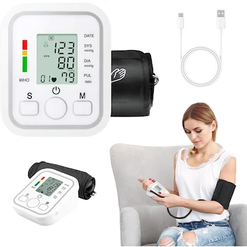 Imagen 2 de Raganet Baumanómetro Digital Monitor de Presión Arterial para Brazo con Pantalla LCD Modelo G-10175 para Adultos Peso 1 Kg ASIN B0CGT4WNMQ