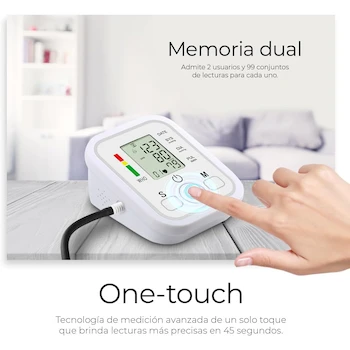 Imagen 5 de Raganet Baumanómetro Digital Monitor de Presión Arterial para Brazo con Pantalla LCD Modelo G-10175 para Adultos Peso 1 Kg ASIN B0CGT4WNMQ