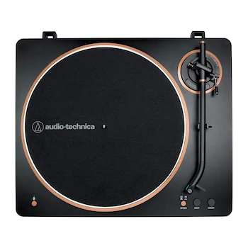 Imagen 4 de AUDIO TECHNICA Tornamesa de Transmisión por Correa Bluetooth AT-LP70XBT-BZ Black/Bronze Modelo AT-LP70XBT Fully Automatic Wireless Belt-Drive Turntable