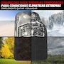 Miniatura de Alfombrillas para Coche RUAKIVA, Tapetes y Alfombras para Auto, Set de 3 Piezas Tapetes Universales para Coches, SUV, Furgonetas y Camiones, Color Negro