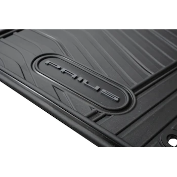 Imagen de referencia para FAZINA Tapetes Originales para Toyota Prius 2023 2024 2025 2026 Todo Clima Uso Rudo Letra Gris Premium