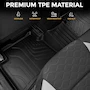 Miniatura de GALVAGNITE Alfombrillas de Piso para Toyota Corolla Sedán 2020-2025 2026, Juego de Cobertura Completa Todo Clima con Forro de Maletero y Protectores de Umbral de Puerta Accesorios (Negro)