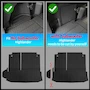 Miniatura de Bomely Tapetes de Piso + Alfombrilla de Maletero con Respaldo Compatible con Toyota Highlander 2020-2025 Hybrid Gas 7 Asientos (Floor Mats + Trunk Mat with Backrest Mat)