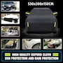 Miniatura de VEKENSEE Cubierta para Auto, Funda Coche, Lona para Coche, Cubierta para Automóvil, Coberturas Completas, Tamaño 530x200x150CM, Modelo B0C9C9TF4K
