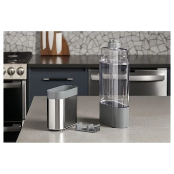 Imagen 3 de GE Profile Opal Tanque Lateral para Máquina de Hielo de Pepitas Nugget 2.0, 0.75 Galones, Acero Inoxidable, Modelo P4AAKASSPSS