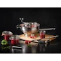 Miniatura de Rösle Stainless Steel Food Mill with Handle and 2 Grinding Disc Sieves (Modelo 16252) - Acero Inoxidable, Plata, Diámetro 9.4 pulgadas / 24 cm, Capacidad Aprox. 2.3 cuartos