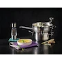 Miniatura de Rösle Stainless Steel Food Mill with Handle and 2 Grinding Disc Sieves (Modelo 16252) - Acero Inoxidable, Plata, Diámetro 9.4 pulgadas / 24 cm, Capacidad Aprox. 2.3 cuartos