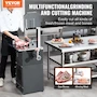 Miniatura de VEVOR Sierra de Cinta Eléctrica Comercial para Carne, Máquina de Aserrado Vertical de Huesos de Acero Inoxidable 850 W, Banco de Trabajo 19 x 15 pulgadas, Grosor de Corte 7.09 pulgadas