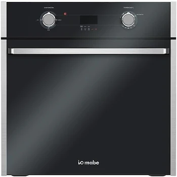 Imagen de referencia para IO Mabe Horno a Gas LP 60 cm (24 pulgadas) Vidrio Gris Vulcano, Negro/Inoxidable - IO6032HGWD1