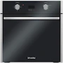 Miniatura de IO Mabe Horno a Gas LP 60 cm (24 pulgadas) Vidrio Gris Vulcano, Negro/Inoxidable - IO6032HGWD1