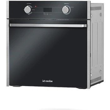 Imagen 2 de IO Mabe Horno a Gas LP 60 cm (24 pulgadas) Vidrio Gris Vulcano, Negro/Inoxidable - IO6032HGWD1