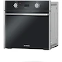 Miniatura de IO Mabe Horno a Gas LP 60 cm (24 pulgadas) Vidrio Gris Vulcano, Negro/Inoxidable - IO6032HGWD1