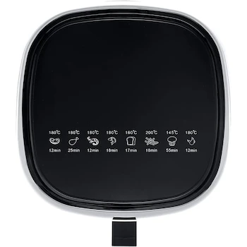 Imagen 3 de Ufesa Freidora de Aire Phantom White 5L – Air Fryer con Control Táctil Digital