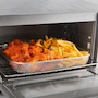 Miniatura de Nuwave Cesta de Freír de Aire para el NuWave Bravo XL, Accesorio Rectangular para Horno Tostador de Convección, Material Acero Cromado, Dimensiones 10" x 12" x 3", Serie Bravo XL, ASIN B09HJNG8NJ, UPC 652185268067, Peso 10.9 onzas