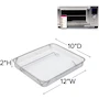 Miniatura de Nuwave Cesta de Freír de Aire para el NuWave Bravo XL, Accesorio Rectangular para Horno Tostador de Convección, Material Acero Cromado, Dimensiones 10" x 12" x 3", Serie Bravo XL, ASIN B09HJNG8NJ, UPC 652185268067, Peso 10.9 onzas