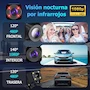 Miniatura de PTHTECHUS Car recorder-4DMX Cámara para Automóvil Delantera Trasera e Interior HD1080P con Cámaras Frontal 1080P, Trasera e Interior 480P, Tarjeta SD 32GB Incluida, Pantalla IPS de 2 Pulgadas, Dimensiones 4x10x4 cm, Peso 360g