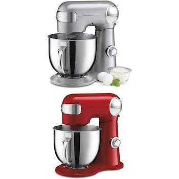 Imagen de referencia para Cuisinart Batidora de Pedestal 5Qt + Batidora de Pedestal SM-50RES 5.5Qt en Color Rojo