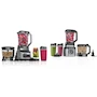 Miniatura de Ninja BN801 Sistema de Cocina 3 en 1 con Vaso de Licuadora de 72 oz, Tazón de Procesador de 64 oz y Vasos Individuales de 24 oz + TB400LAA Sistema de Cocina BlendSense de 72 oz en Color Plateado