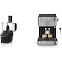 Miniatura de Black+Decker Procesador de Alimentos 8 Tazas FP4342-0BDLA + Black+Decker Máquina de Espresso Semi Automática EM0312-0SDLA