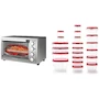 Miniatura de Black+Decker Horno Eléctrico Freidora de Aire 3 en 1 + Rubbermaid Easy Find Recipientes de Almacenamiento de Alimentos con Tapas Ventiladas Juego de 21 Piezas
