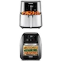 Miniatura de Chefman TurboFry Touch Freidora de Aire Digital de Acero Inoxidable, Modelo RJ38-SQSS-8T, Capacidad 8 Cuartos/7.57 Litros, Dimensiones 39.11 cm x 32 cm x 34.29 cm, Peso 5.8 kg, Serie TurboFry Touch