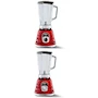 Miniatura de Oster Licuadora Clásica Roja 3 Velocidades Vaso de Vidrio 1.25 Litros BLST4126R013 + Licuadora Clásica Roja BLST4126R