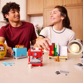 Imagen 5 de MAX Premium Home Series 1 Model 83226A Plastic Toy Kitchen Playset Combo Coffee Machine and Toaster 2-Pack, Size 15.6 x 11.81 x 29.01 cm