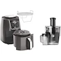 Miniatura de Ninja AF161 Max XL Air Fryer 5.5 Cuartos Gris High Gloss + Nutribullet Extractor de Jugos 800W Bundle