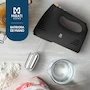 Miniatura de Batidora de Mano Mirati Home Modelo MBB01N Color Negro con Accesorios de Acero Inoxidable