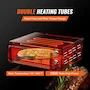 Miniatura de VEVOR Horno Eléctrico de Pizza para Encimeras 12 Pulgadas 1500W Plata Modelo FY-P0-1 Acero Inoxidable