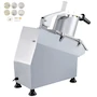 Miniatura de VEVOR Cortadora Comercial de Frutas y Verduras Industrial con 6 Cuchillas, 2 Orificios de Alimentación, Acero Inoxidable
