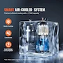 Miniatura de VEVOR CW6000 Enfriador de Agua Industrial Blanco con Compresor, Tanque de 15 L, Tasa de Flujo Máximo 65 L/min, para Máquina de Grabado Láser CO2