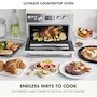 Miniatura de GreenPan Elite 13 en 1 Horno de Convección de Encimera y Freidora de Aire Cloud Cream 1 ft³ con Bandeja de Cerámica sin PFAS y Sartén para Pizza