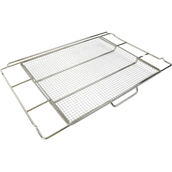 Imagen de referencia para Frigidaire ReadyCook™ Bandeja de Freír de Aire para Horno de Pared de 30 pulgadas, Medidas 25 x 16 x 1.7 pulgadas, Acero Inoxidable Plateado, Modelo FRIGPEREAFT