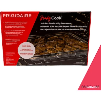 Imagen 4 de Frigidaire ReadyCook™ Bandeja de Freír de Aire para Horno de Pared de 30 pulgadas, Medidas 25 x 16 x 1.7 pulgadas, Acero Inoxidable Plateado, Modelo FRIGPEREAFT