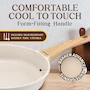 Miniatura de Bakken-Swiss 20-Piece Kitchen Cookware Set – Granite Non-Stick – Eco-Friendly – Crema – for All Stoves & Oven-Safe