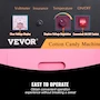 Miniatura de VEVOR Máquina Eléctrica de Algodón de Azúcar 1000W con Tazón de Acero Inoxidable, Cuchara de Azúcar y Cajón, Color Rosa, para Hogar, Carnaval, Cumpleaños Infantiles y Fiestas Familiares