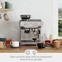 Miniatura de Breville Barista Express Modelo BES870 Máquina de Espresso con Molinillo Integrado en Acero Inoxidable Cepillado + Jarra de Leche con Control de Temperatura + Turmix Uso Rudo Extractor de Jugos y Exprimidor de Cítricos