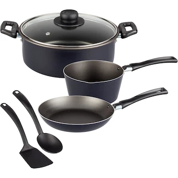 Imagen 2 de Batería de Cocina Sazón 6 Piezas Ekco Classic Color Azul + TAURUS ALPHA Parrilla Eléctrica 1 Quemador 700W