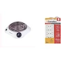 Miniatura de TAURUS ALPHA Parrilla Eléctrica 1 Quemador + SANELEC Extensión Barra Multicontacto 8 Entradas Cable 90 cm Modelo 1310