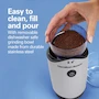 Miniatura de Hamilton Beach 80350R Molino de Café y Especias 12 Tazas Plata + CARONTE Taurus Hervidor de Agua Eléctrico Tetera Jarra Inalámbrica 2 Litros Acero Inoxidable